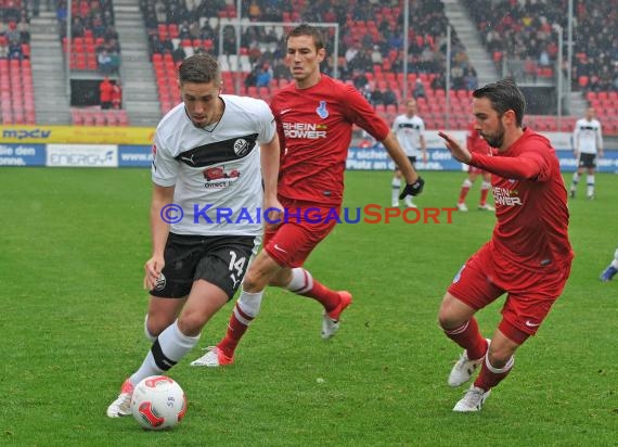 2.Bundesliag SV Sandhausen - MSV Duisburg 27.10.2012 (© Kraichgausport / Loerz)